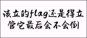 立flag是什么意思