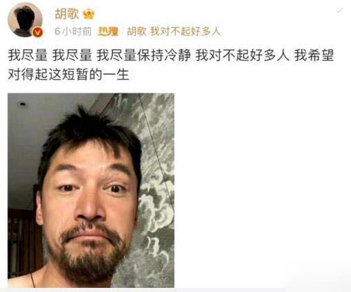 正式确诊为胡歌是什么意思