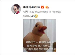 DUCK不必是什么意思？DUCK不必是什么梗？