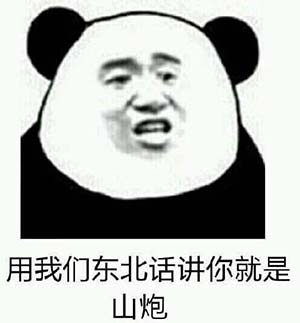 山炮在东北话里是什么意思