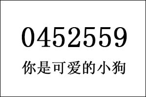 0452559是什么意思