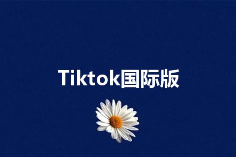 Tiktok国际版