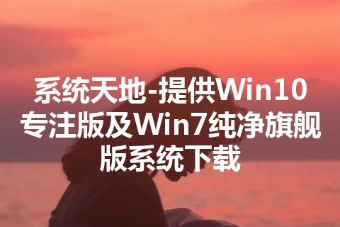 系统天地-提供Win10专注版及Win7纯净旗舰版系统下载