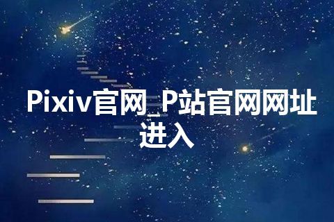 Pixiv官网_P站官网网址进入